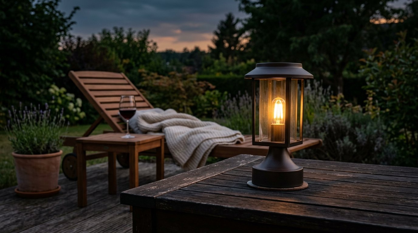 Ich zahlte das Doppelte, um meine Terrasse zu beleuchten: diese JYSK-Lampe zu -21 % und unter 15 € ändert alles am Abend