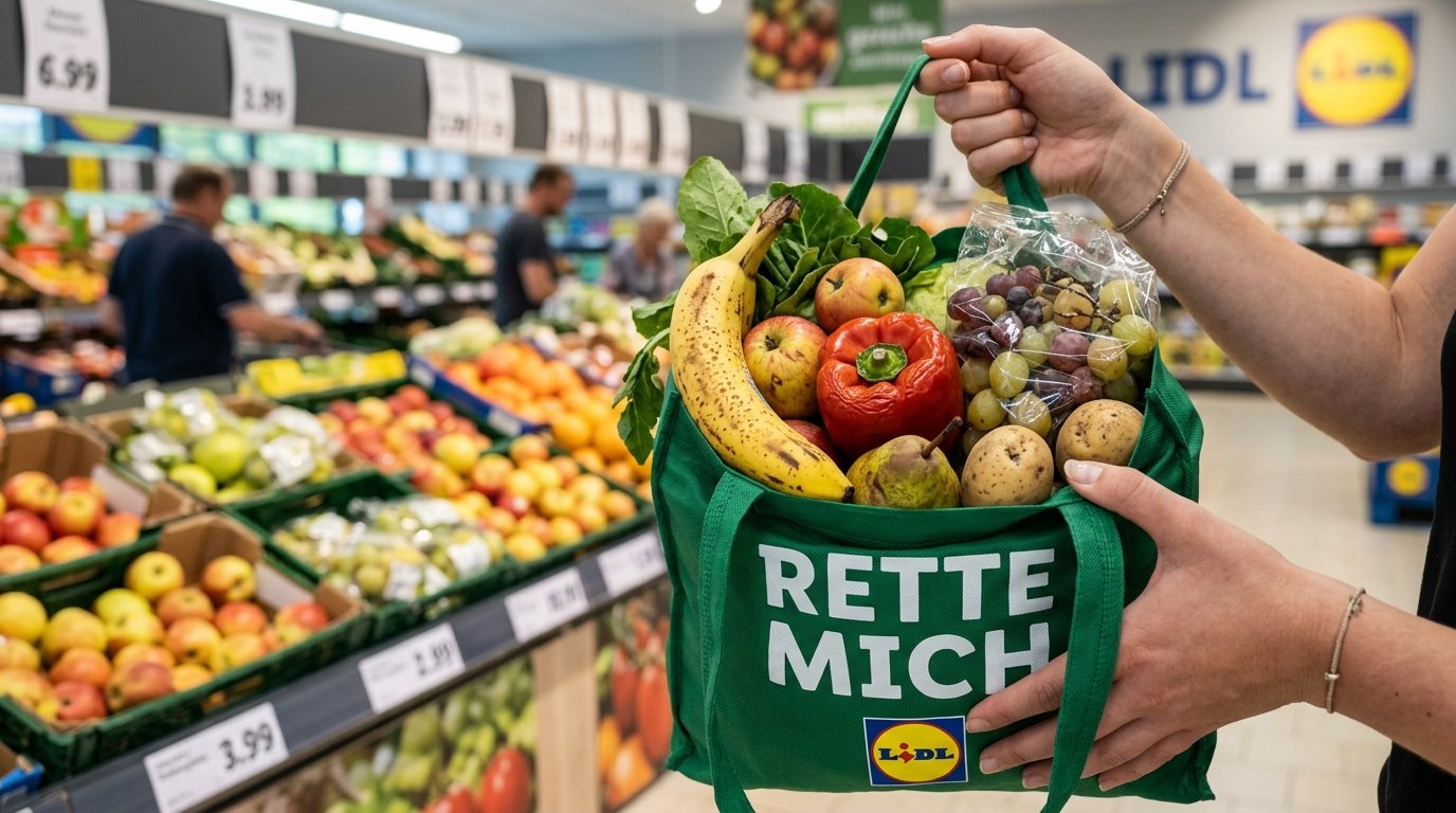 Kiste für 1€ bei Lidl: hier ist die genaue Uhrzeit, wann man sich in den Supermarkt begeben sollte, um von dem Angebot auf Obst und Gemüse zu profitieren