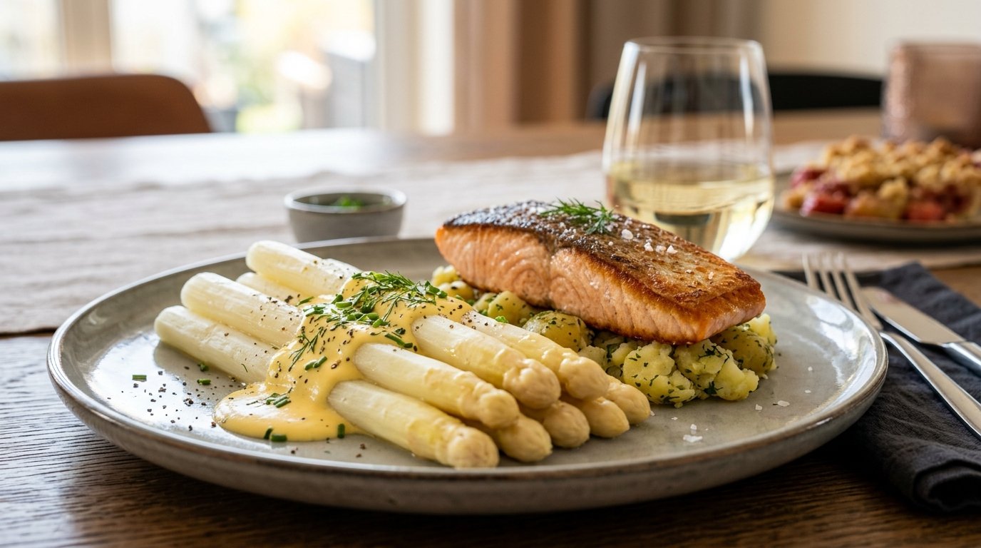 Menü des 15. April: eine Gourmet-Mahlzeit zwischen Frische, Süße und Trost