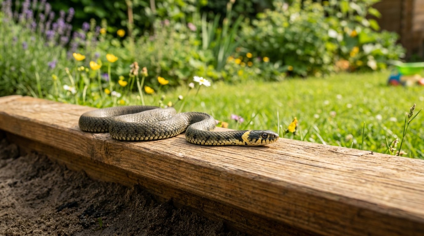 Schlange im Garten: überprüfen Sie immer dieses Außenspiel, bevor Sie Ihre Enkelkinder diesen Frühling dort spielen lassen